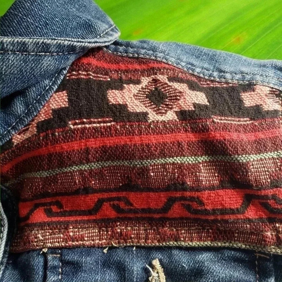 Mudd denim jean jacket size M blue color - Picture 8 of 10